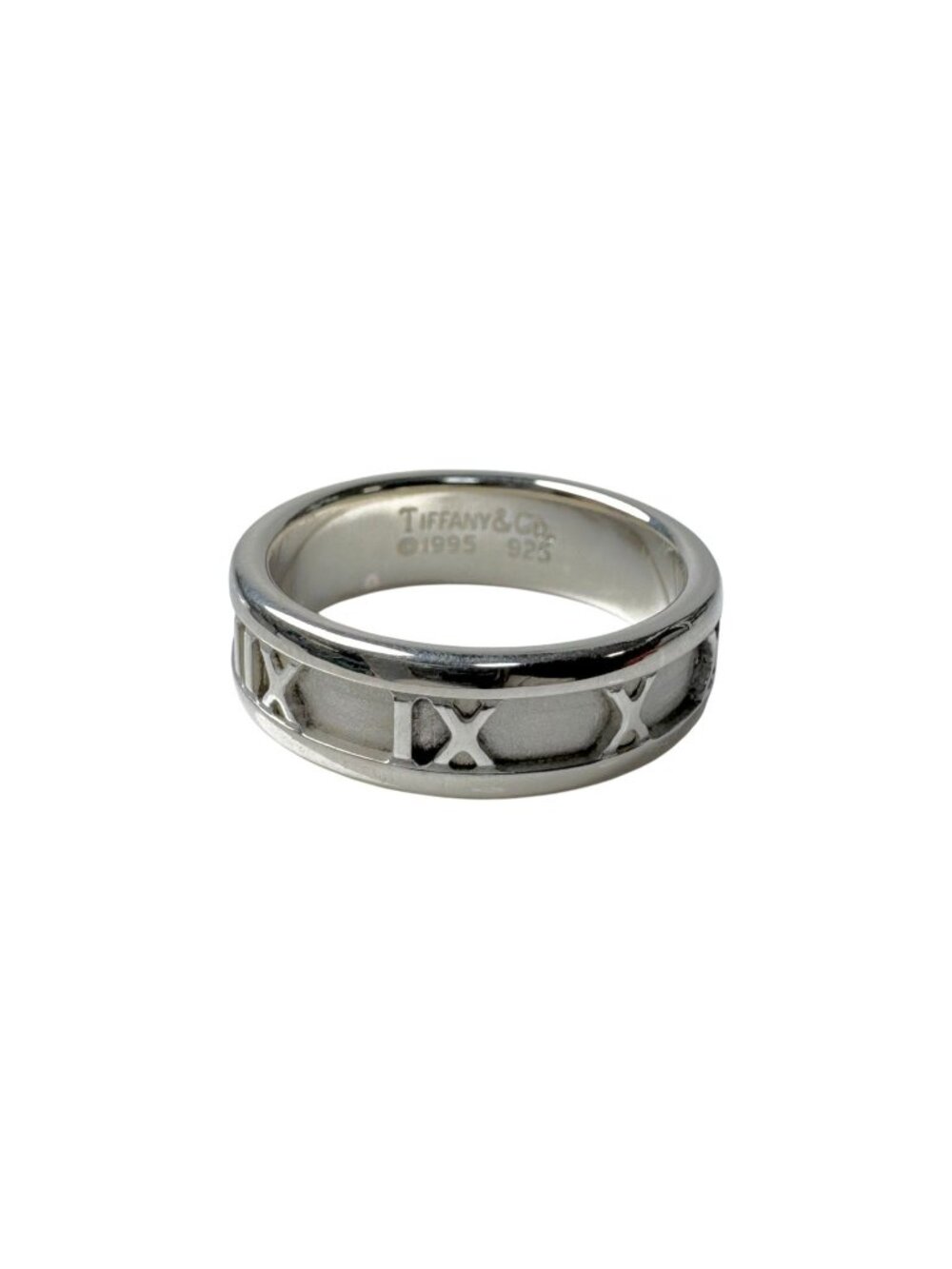 Tiffany & Co Atlas Ring 925 Sterling Silver